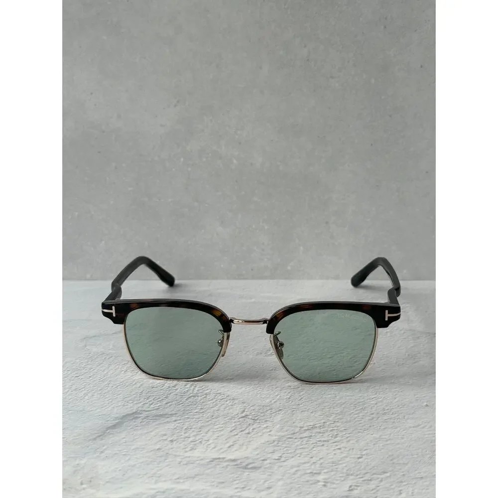 NEW Tom Ford FT1119-D Sunglasses in Brown Green Lens $550